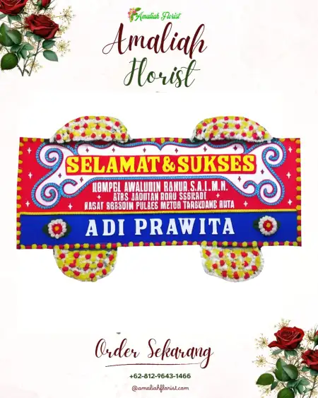 Papan Bunga Ucapan Selamat Patukrejomulyo